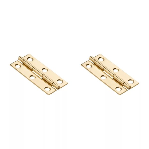 National Hardware Hinge Solid Brs 2-1/2X1-1/8In N211-250
